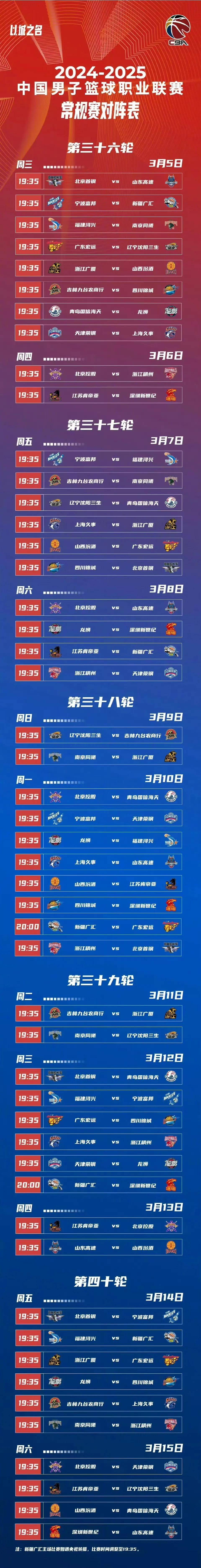 db电竞官网登录-冲刺阶段CBA常规赛传出新动向，北京首钢遗憾出局，管理层表态——引发热议，赛程密集仍需轮换